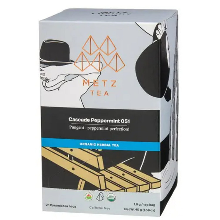 METZ 有机瀑布山脉薄荷茶 25 包