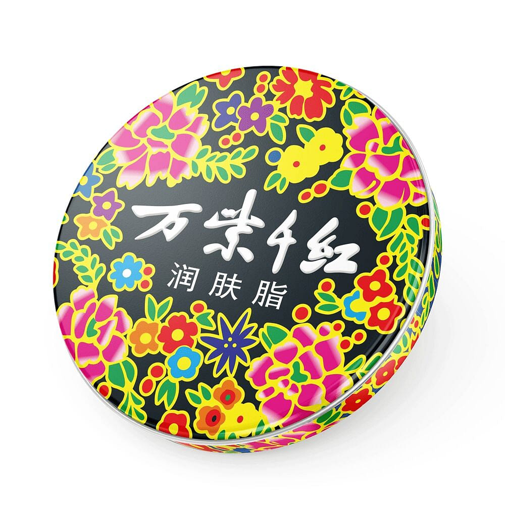 【万紫千红】润肤脂 白兰花香 老牌雪花膏 1盒 40 克