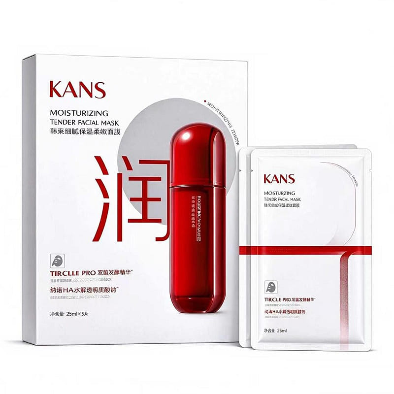 Kans 6D HA 15min Hydrating Mask (5pcs) 1 box