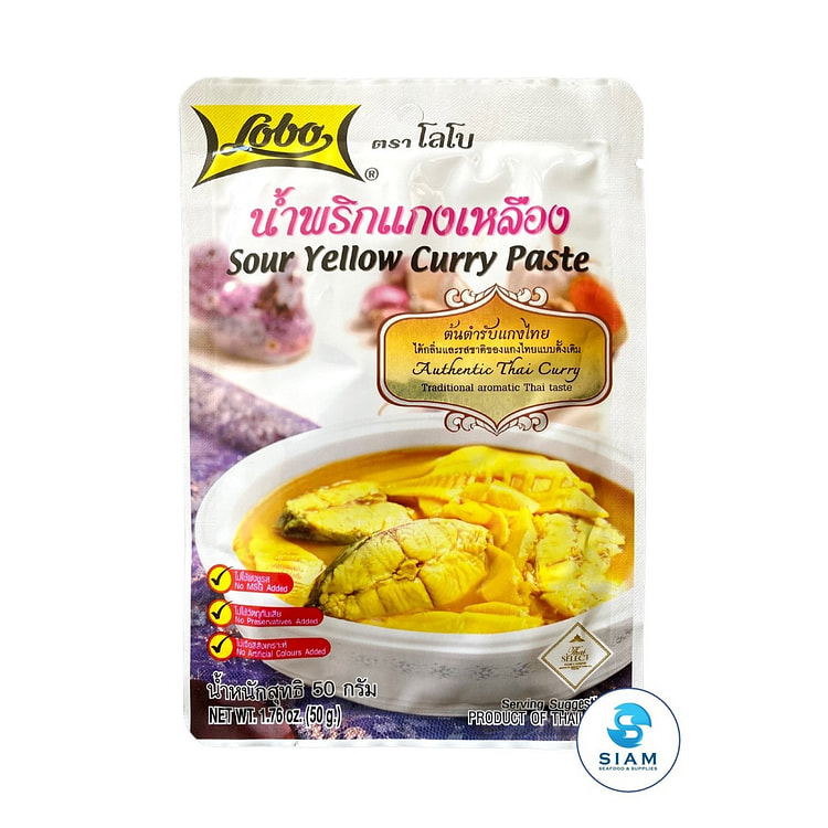 Lobo Sour Yellow Curry Paste