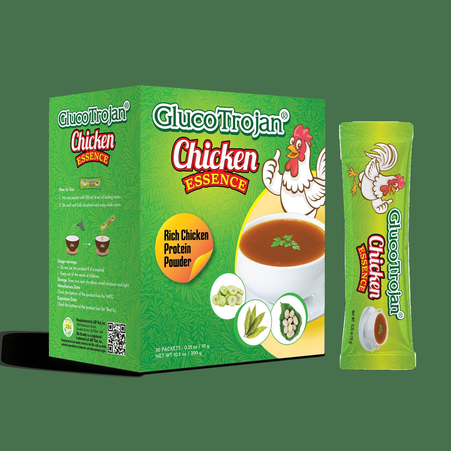 JBA GlucoTrojan Chicken Essence 1 box