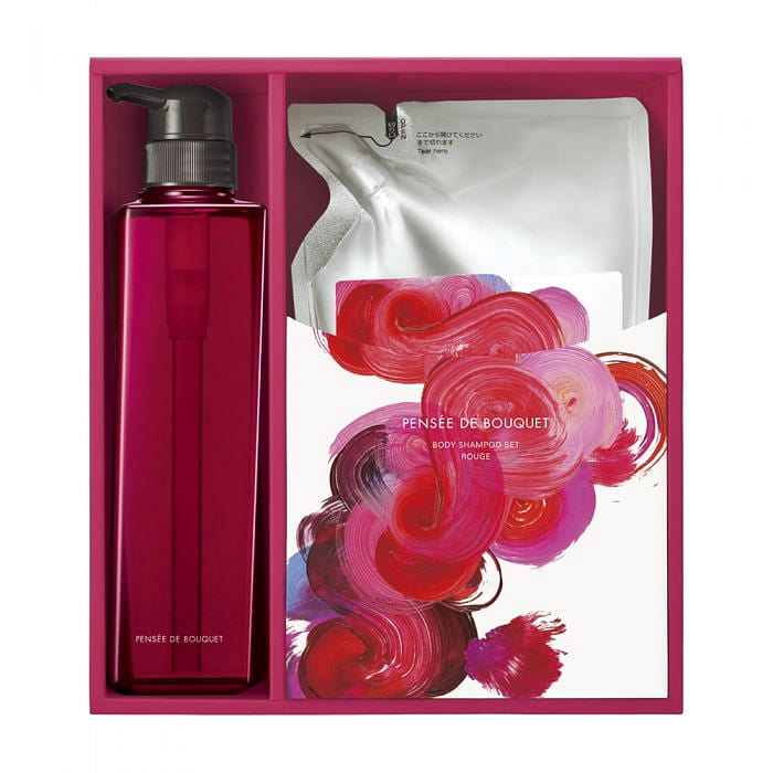 POLA Pensee De Bouquet Body Shampoo Rouge Set 970 ml