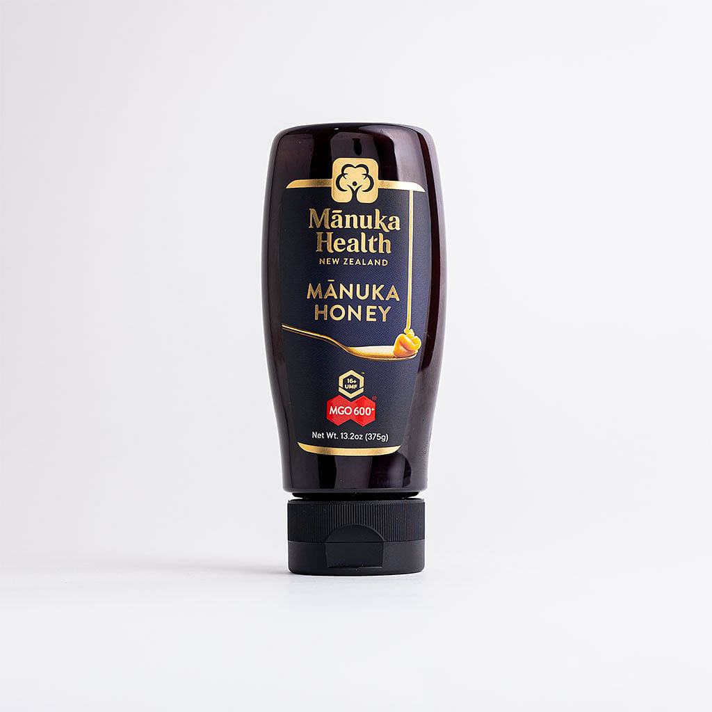 MGO 600+ | UMF 16+ Manuka Honey Squeeze Bottle, 13.2oz 13.2oz 1 each