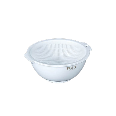 FLEIL Strainer and Bowl size: S White
