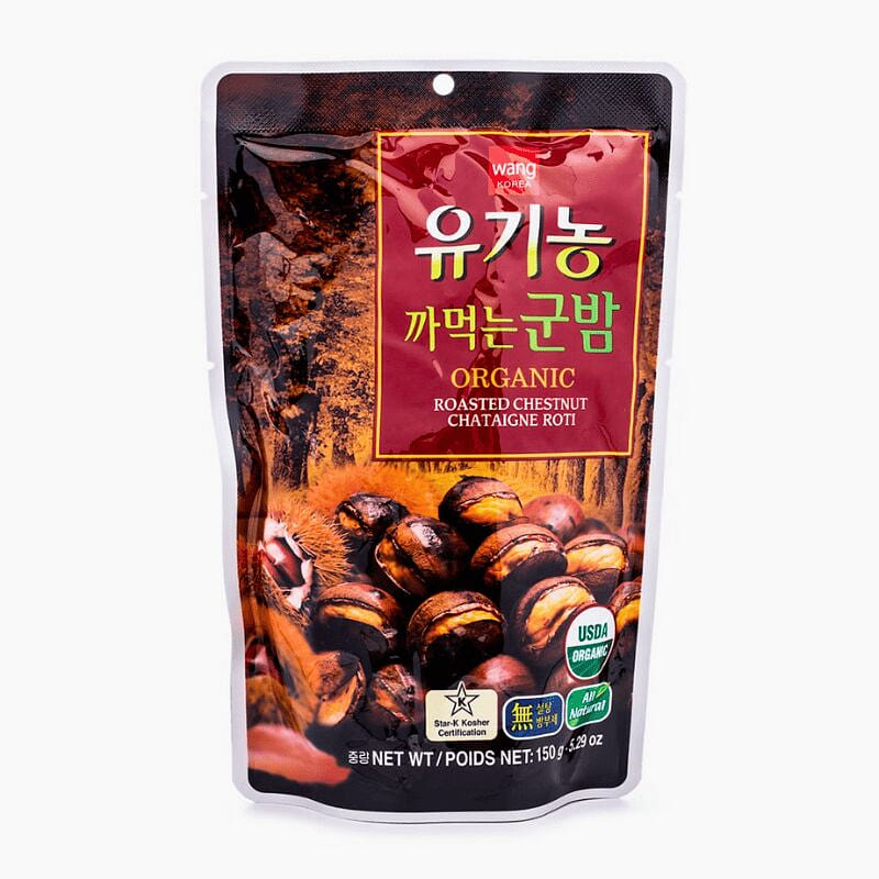 Wang Korea Organic Roasted Chestnut 150g 1 each