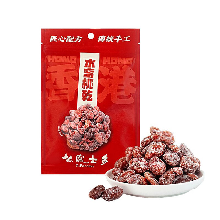 Yiu Fung Store Dried Peach Preserved Plums 1pc 112 g