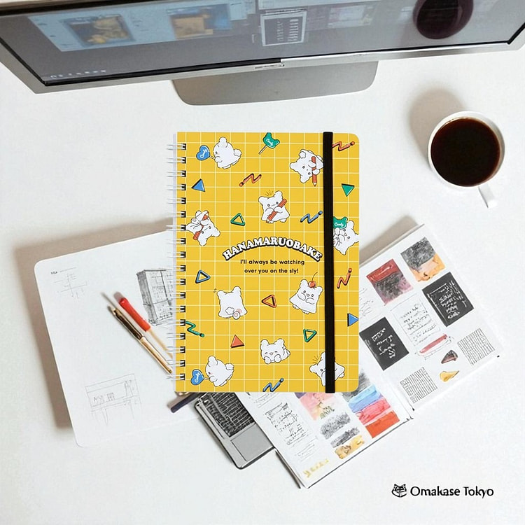 SanrioHanamaruB6指环笔记本60张 150 克