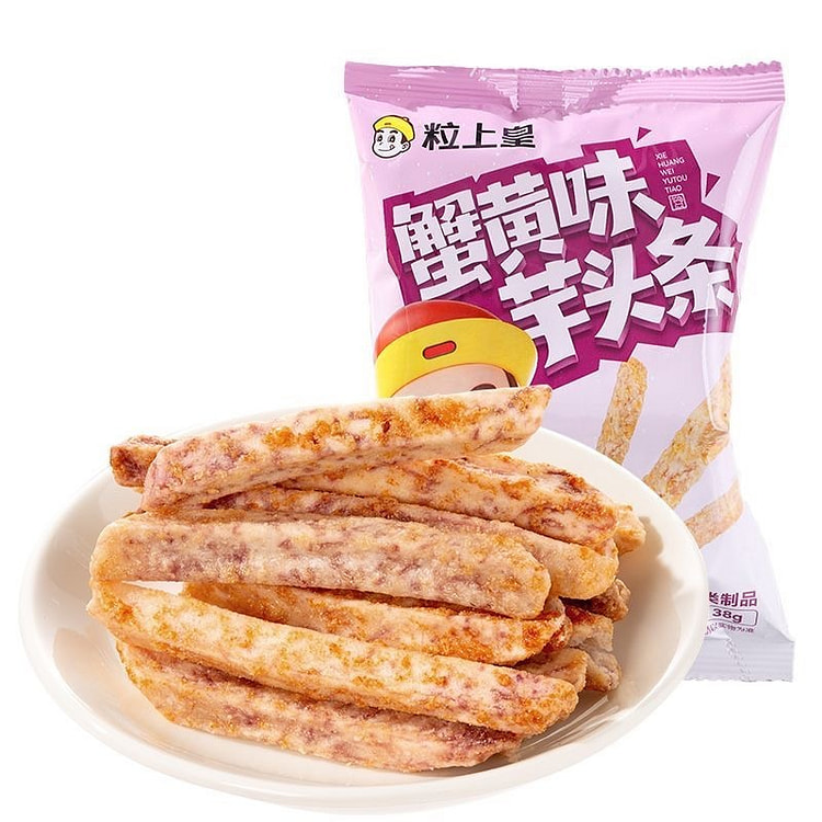 Li Shang Huang Taro Sticks with Crab Roe Flavor 35 g*3 pack