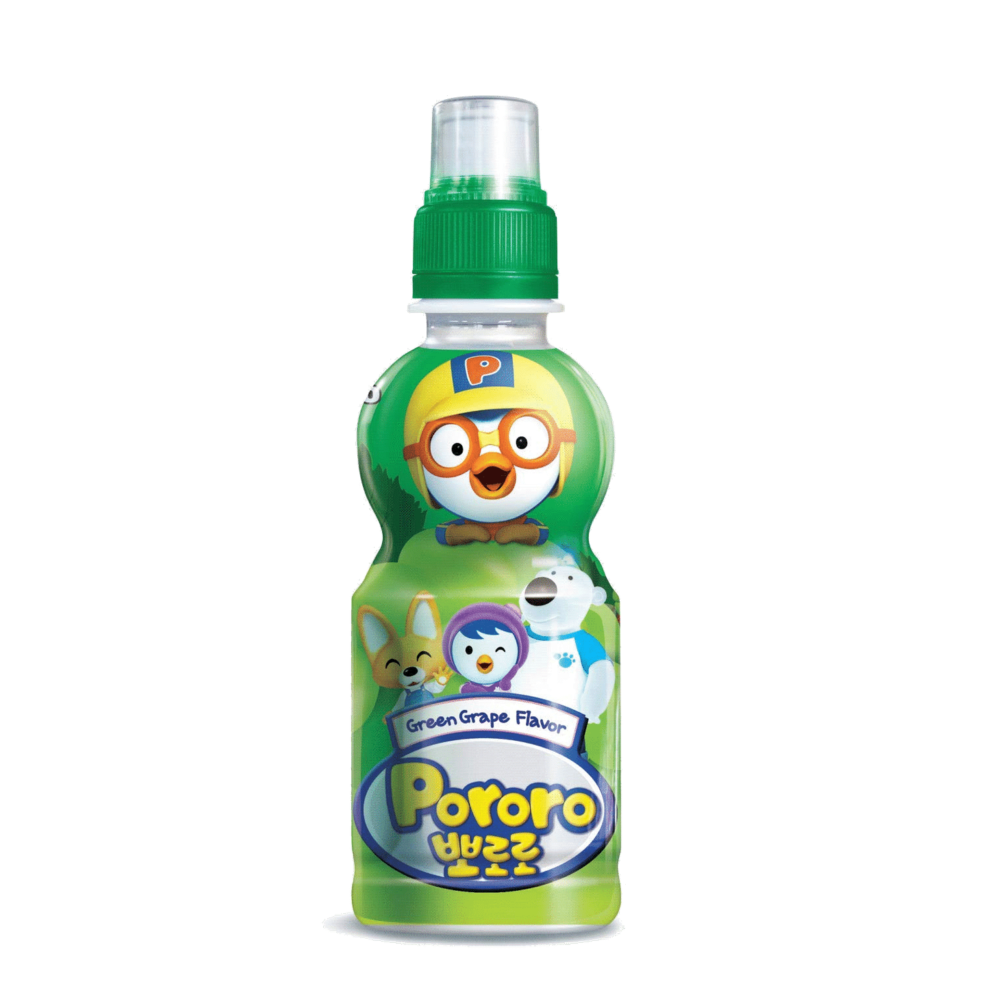 Paldo Pororo Fruit Juice, Green Grape Flavor 7.95 oz 1 bottle