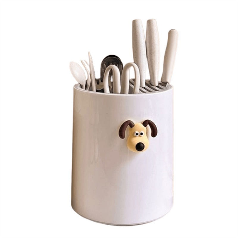 Kitchen Rotating Storage Rack with Chopstick Cage 1 each