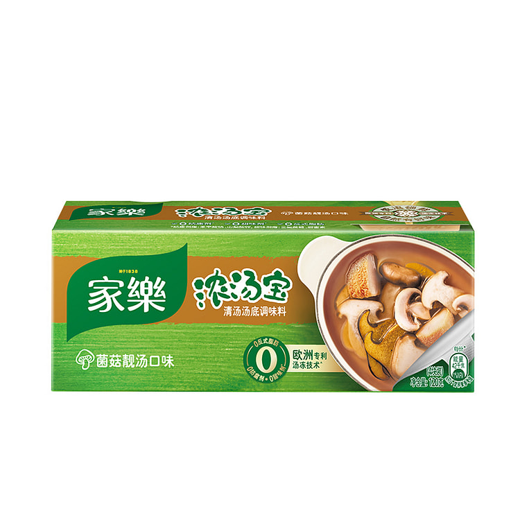 Jia Le Nong Tang Bao does not add monosodium glutamate mushroom soup ingred