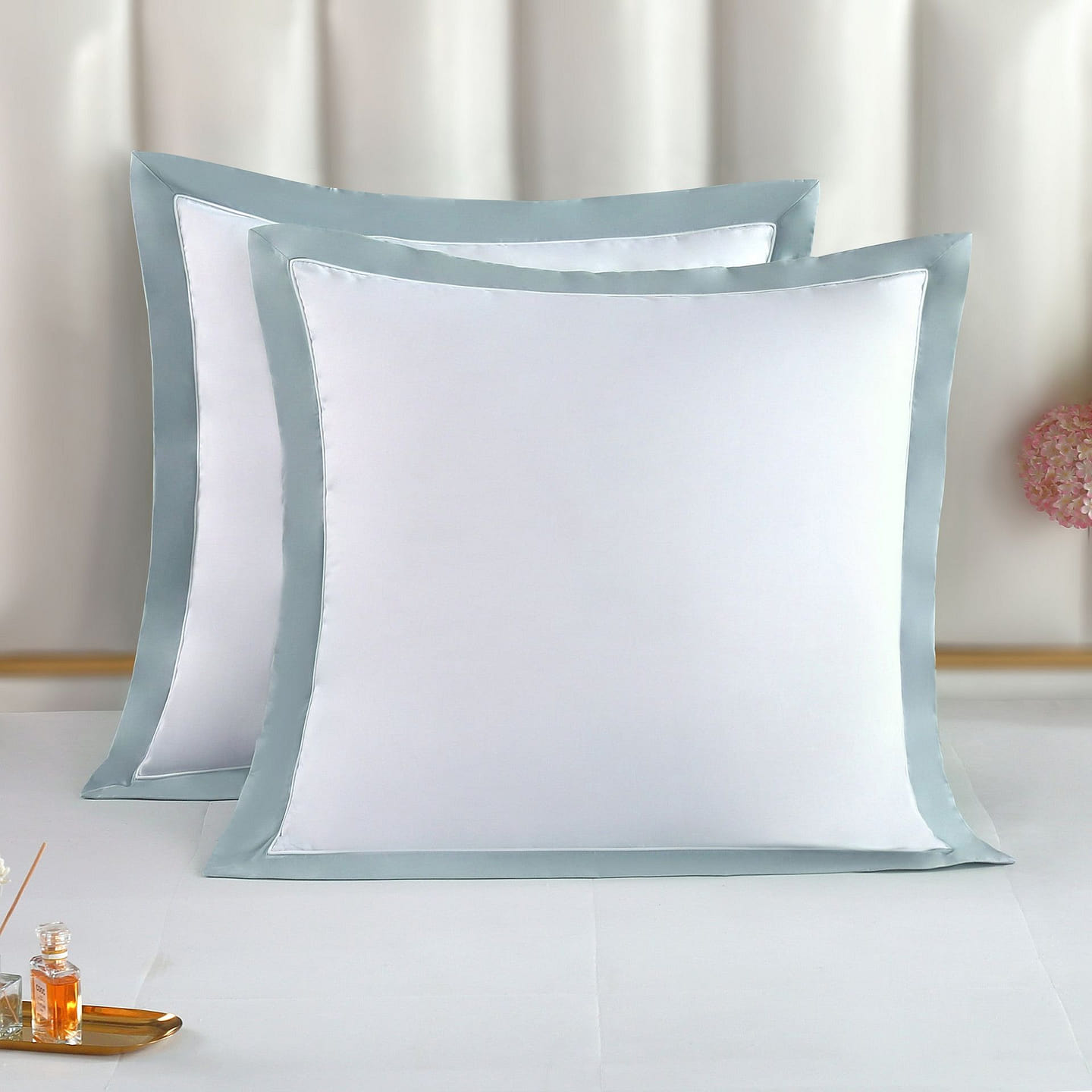 Long-staple Cotton Euro Sham Set of 2, 26 x 26 1 each