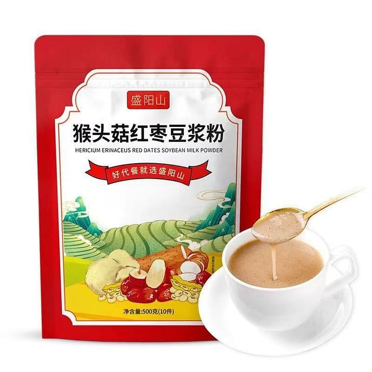 猴头菇红枣豆浆粉 减肥瘦身代餐 营养元气健康早餐