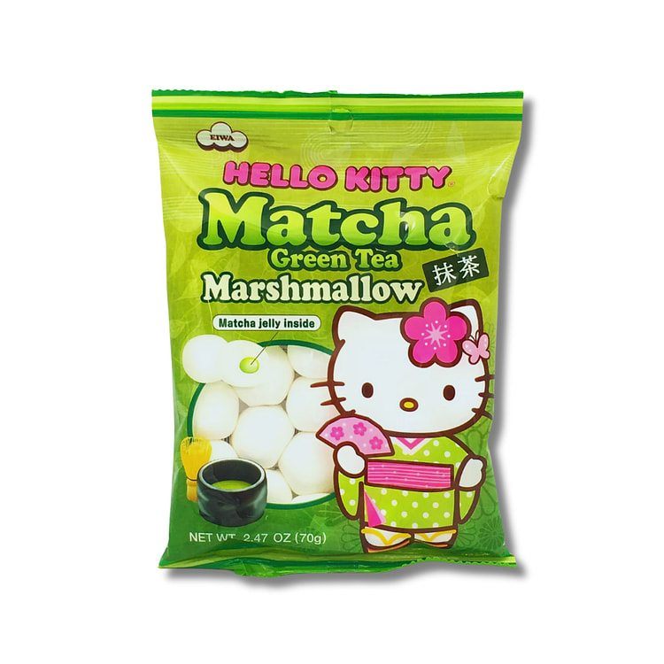 Ewa Hello Kitty 抹茶绿茶棉花糖