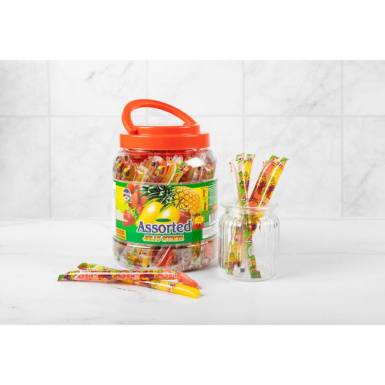 THẠCH RAU CÂU SUNWAVE JELLY STICK - 1 THÙNG 70 GÓI 1.4KG