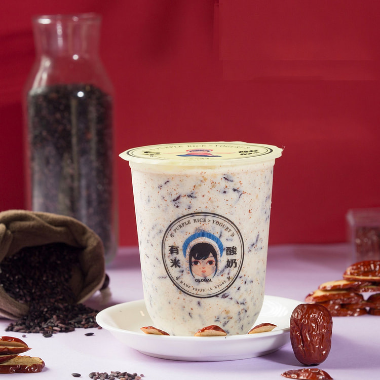 元气红枣紫米酸奶 500 毫升