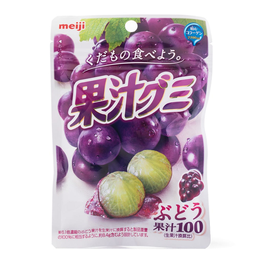 明治 果汁グミ ぶどう 51 グラム