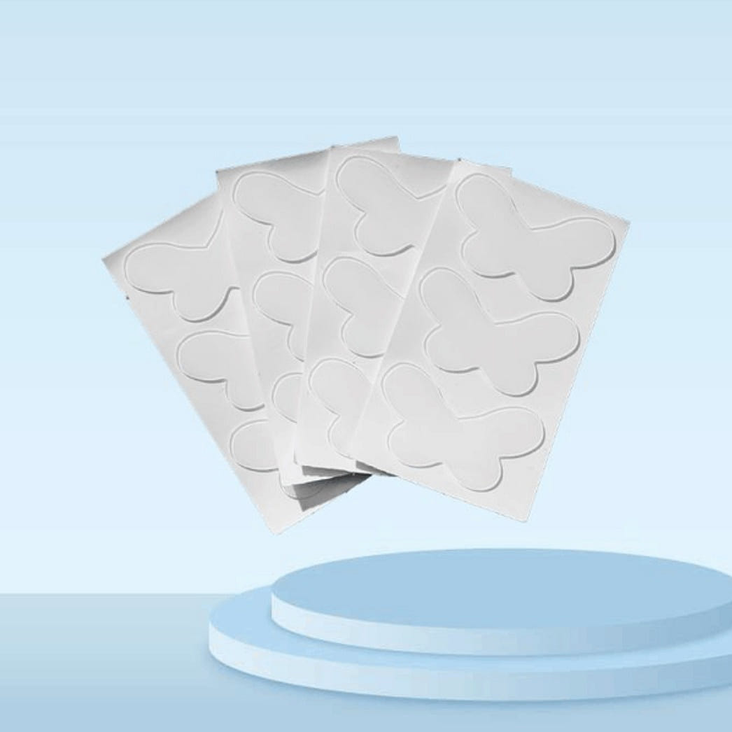 12 Pairs of Butterfly Elf Ear Stickers 24 each