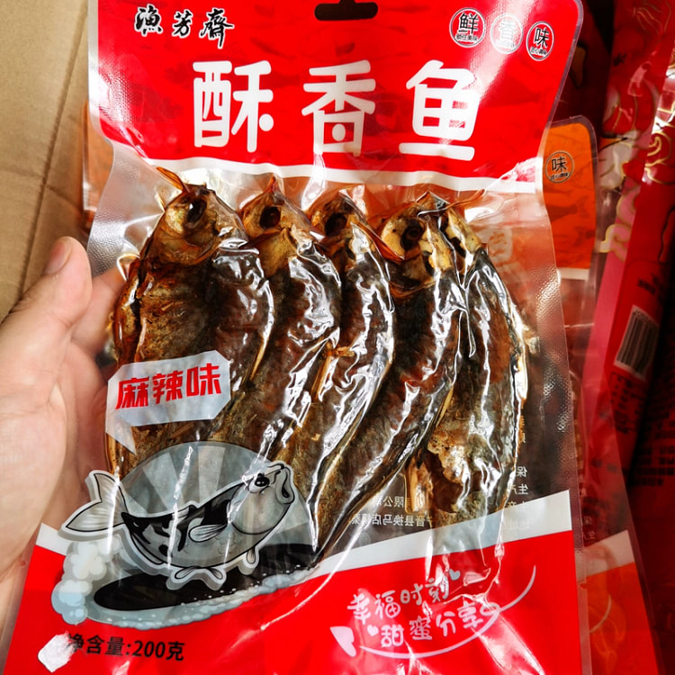 麻辣味香酥鱼*1袋
