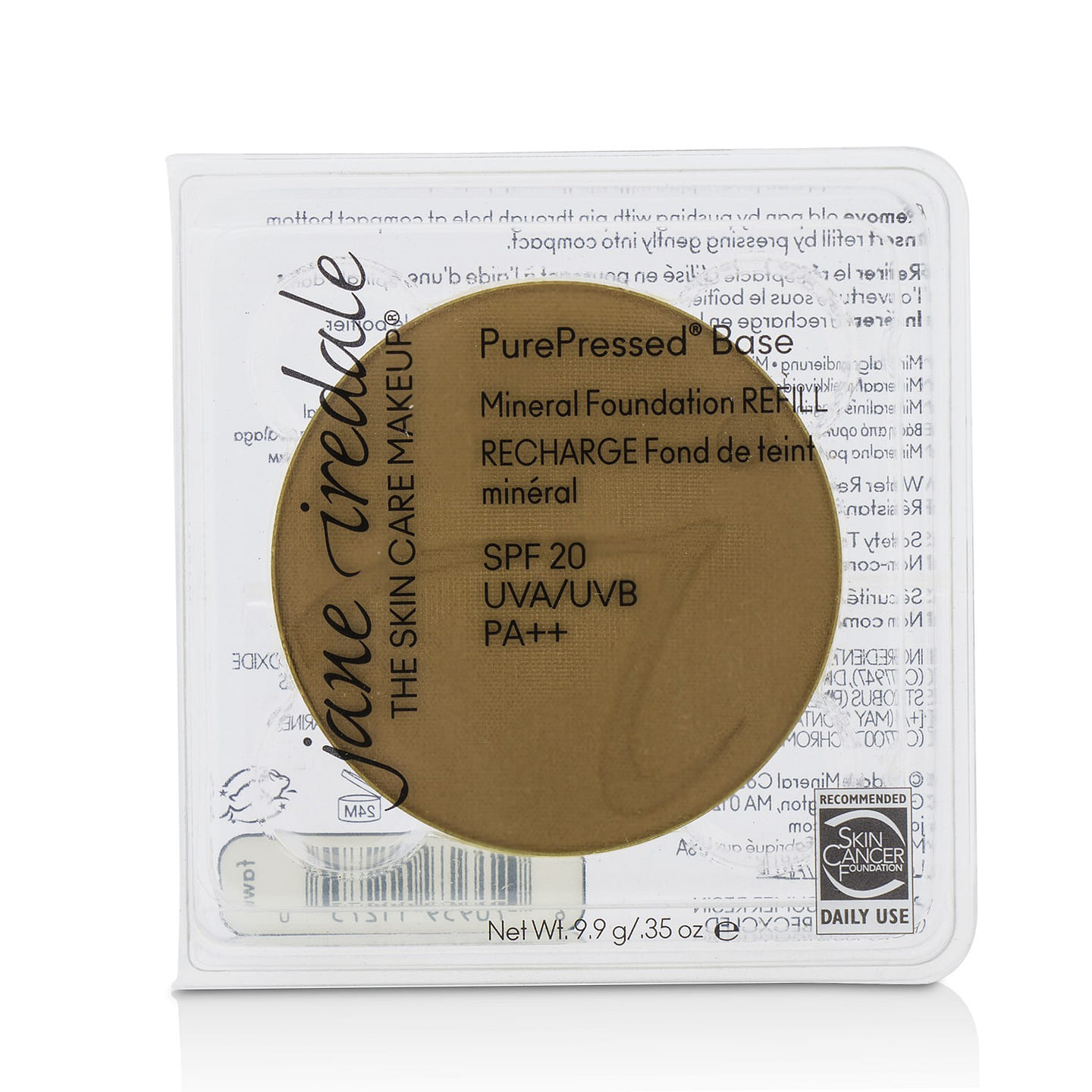 Jane Iredale PurePressed Base Mineral Foundation Refill SPF 20 - Fawn 9.9g/0.35oz 9 g