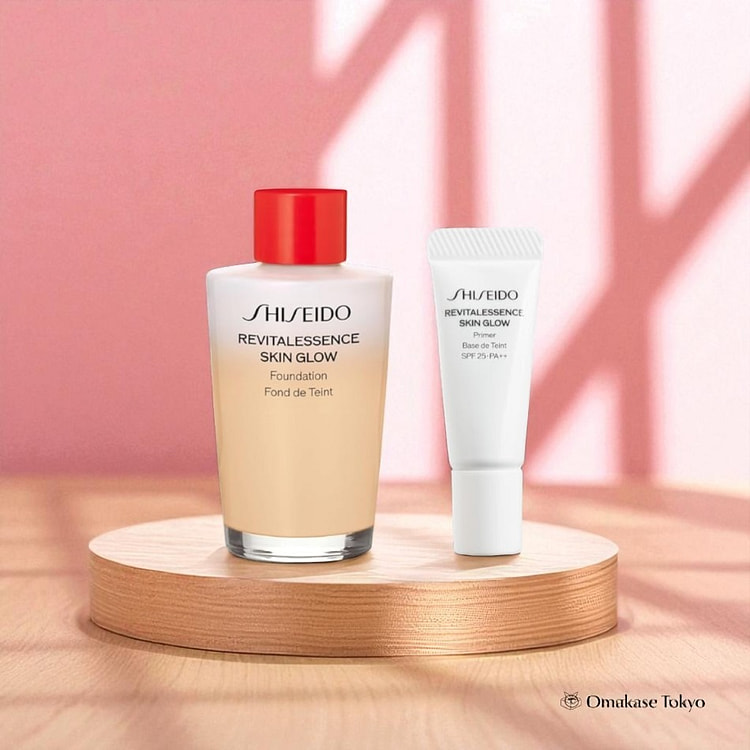 SHISEIDO 140 Porcelain Skinlow & Serum Foundation