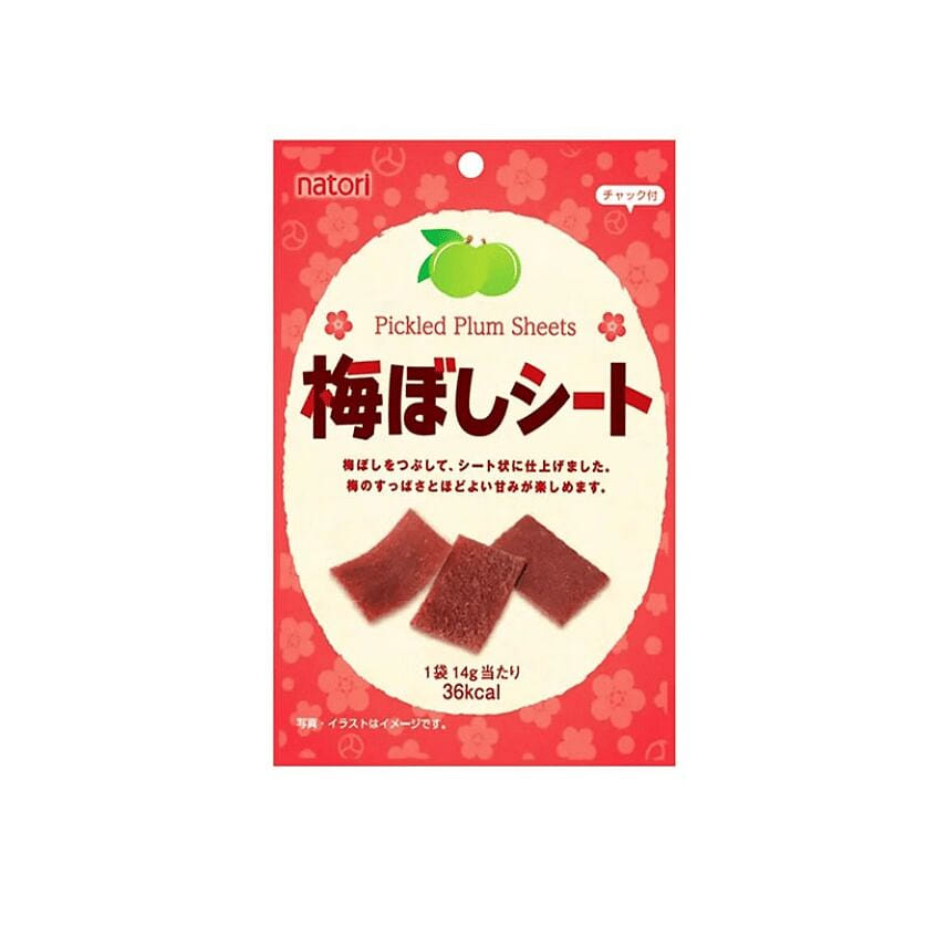 Pickled Plum sheets 14pcs 1 pack