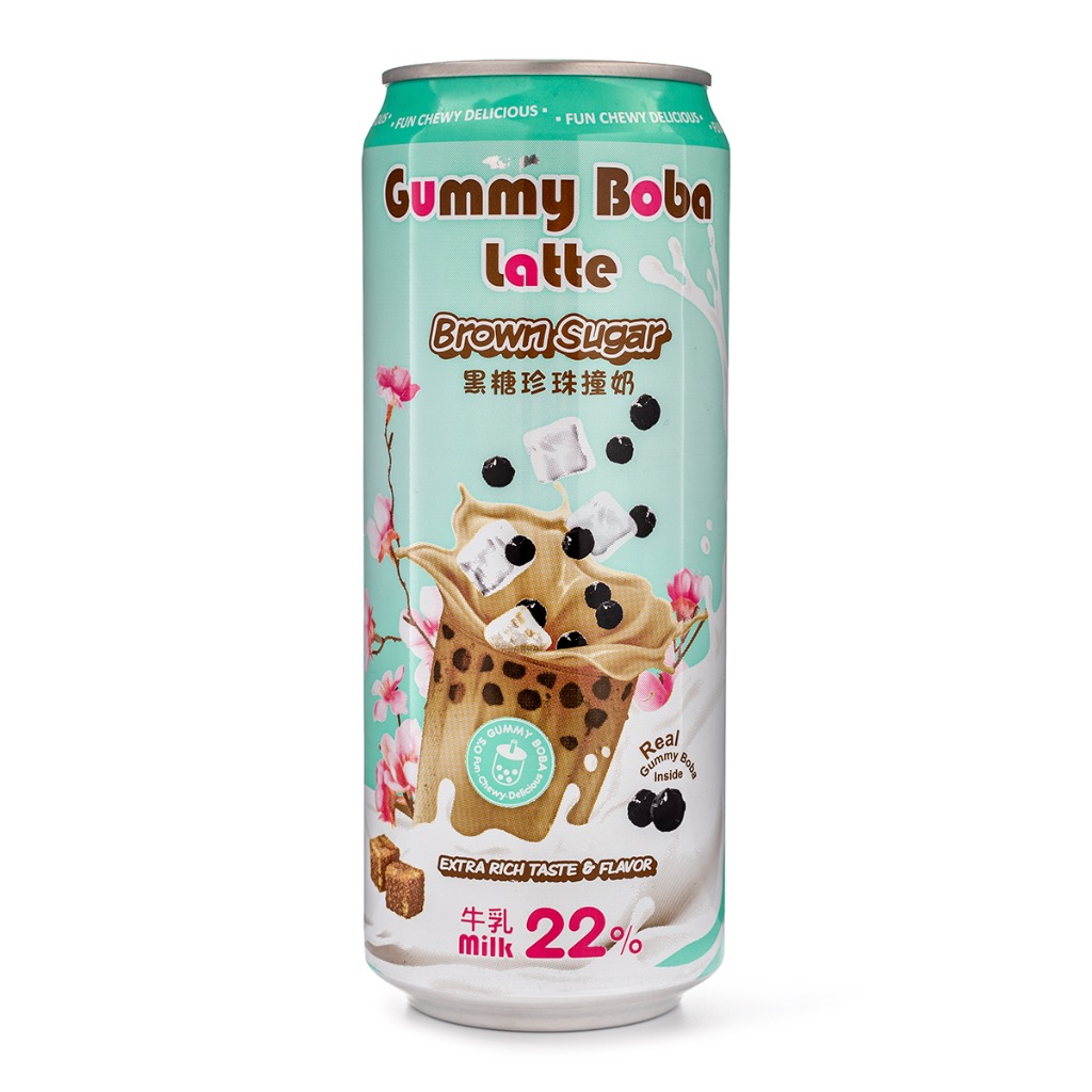 O's Gummy Boba Latte, Brown Sugar Flavor - Weee!