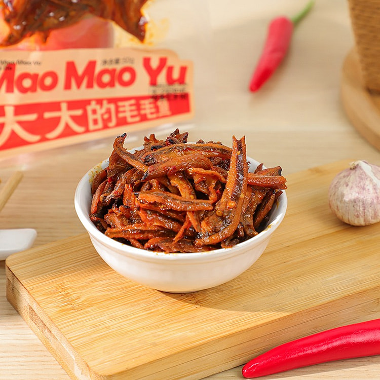 麻辣毛毛鱼 湖南特产 香辣小鱼仔 鱼干零食1袋