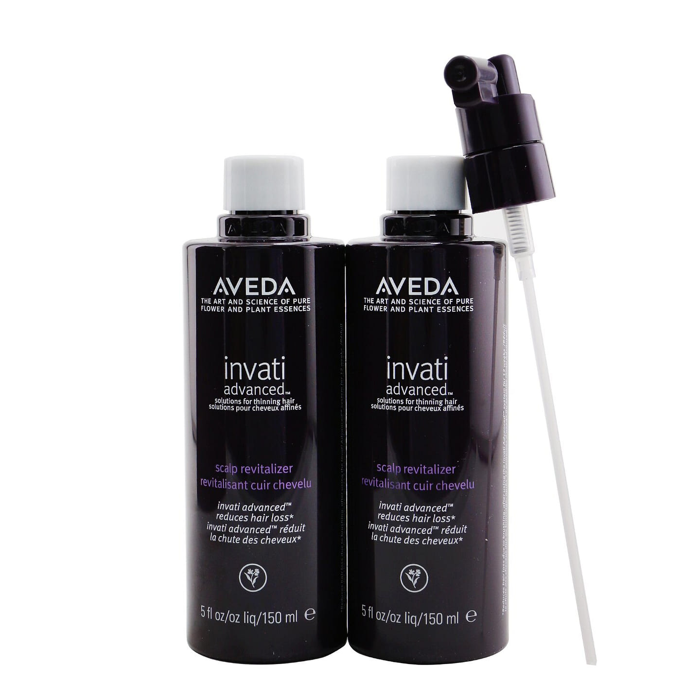 Aveda Invati Advanced Scalp Revitalizer - Solutions For Thinning Hair (2 Refills + Pump) AMFX 2 ml