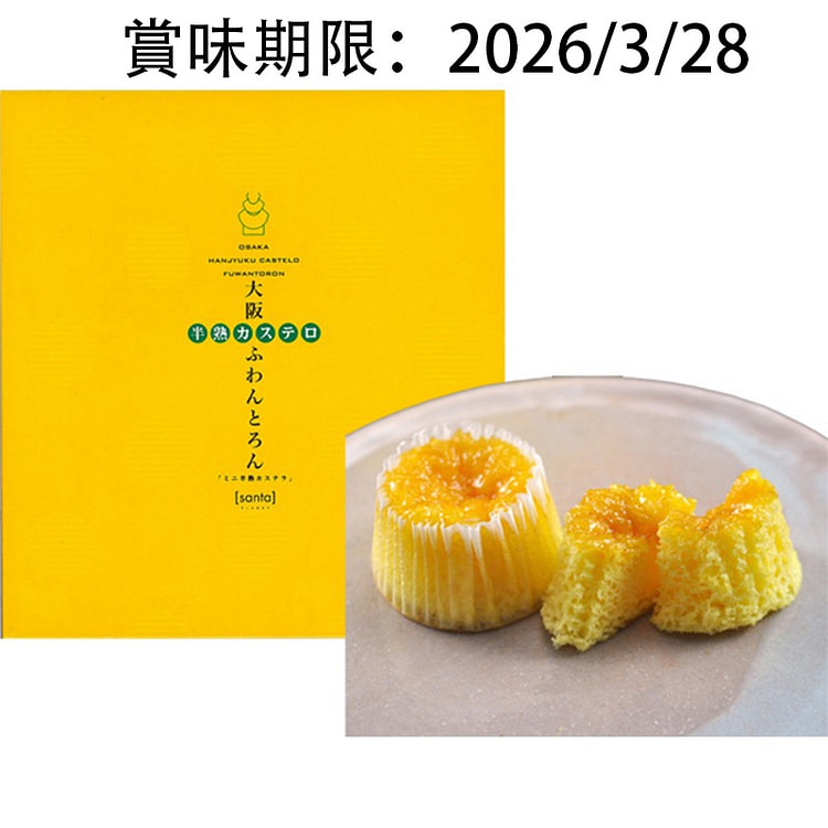 大阪土特产 半熟 卡斯特拉 芝士蛋糕 12件入