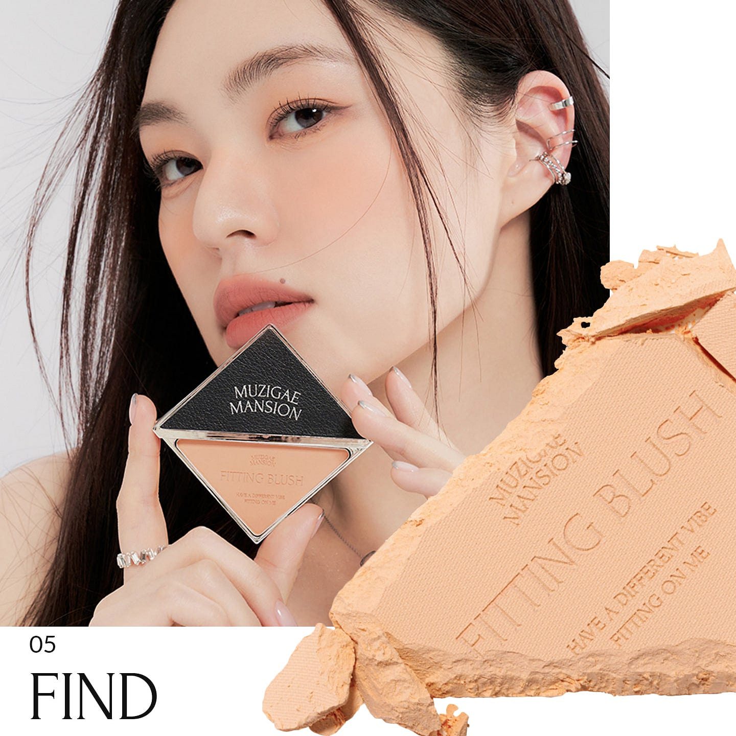 Muzigae Mansion Fitting Blush 5g 05 Find 1 each