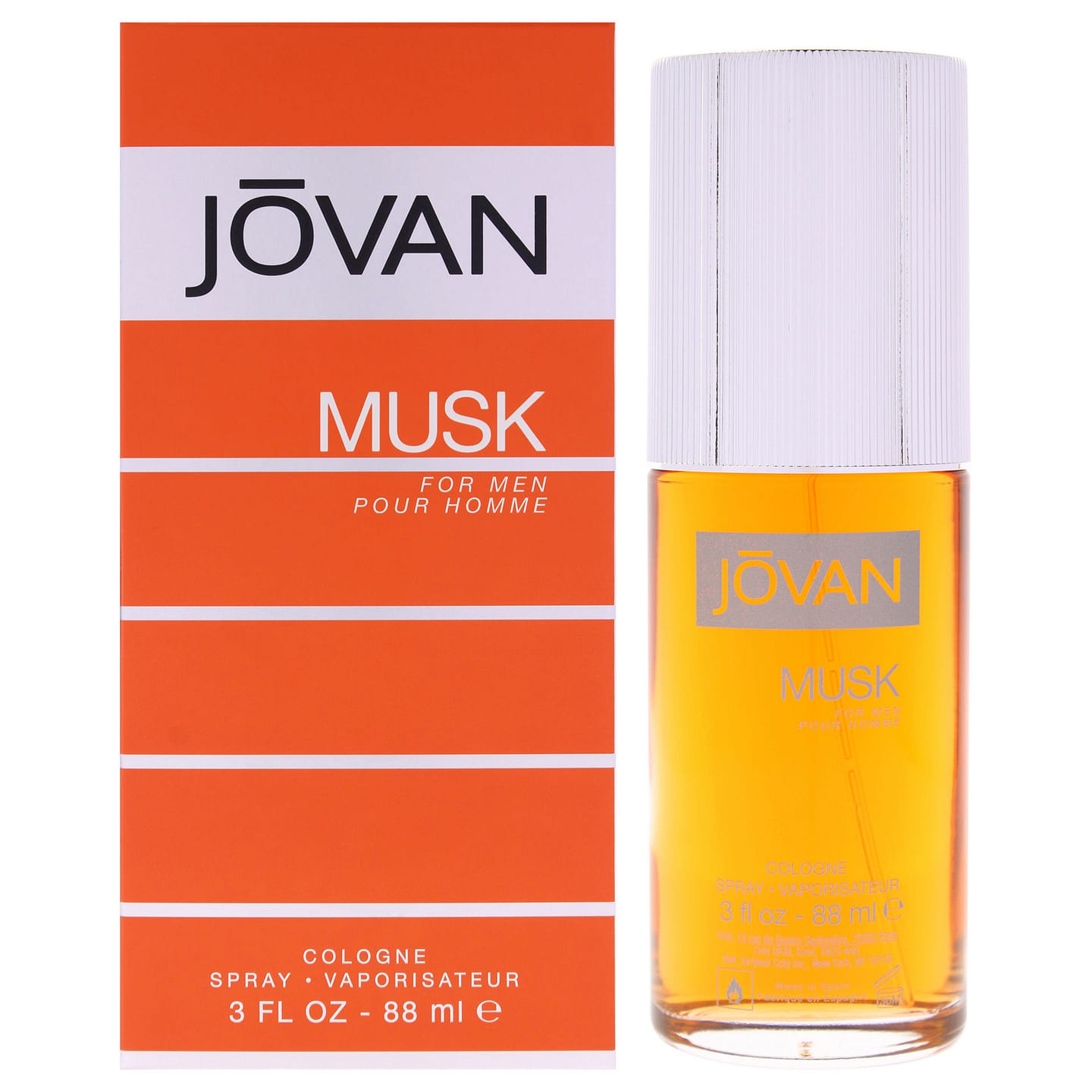 Jovan Musk by Jovan for Men – 3 oz EDC Spray 3 oz