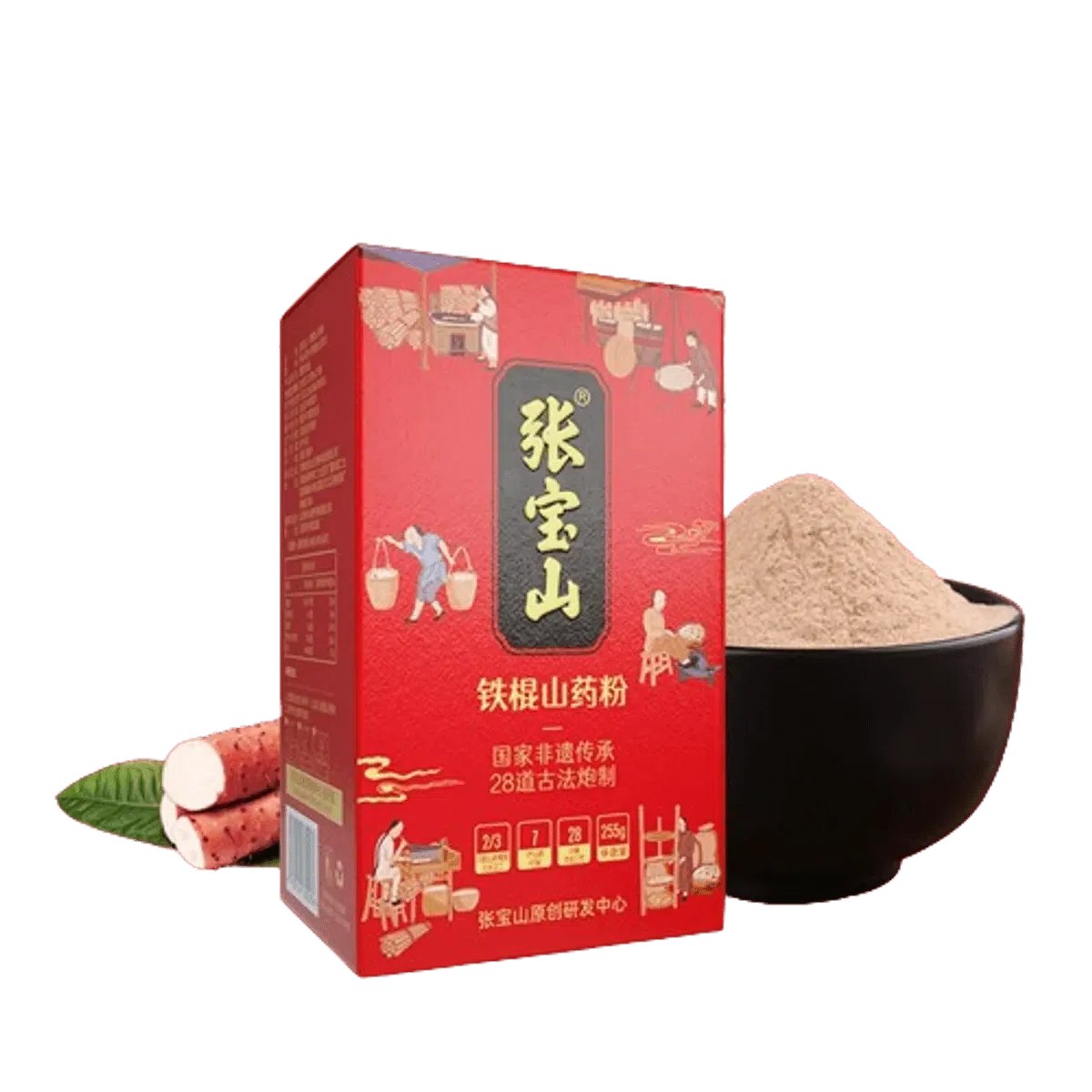 Zhang Baoshan Ancient Yam Powder Iron Stick Chinese Yam 255g 255 g