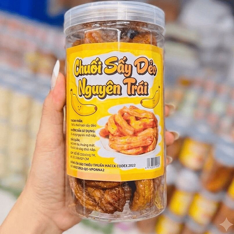 Soft Dried Banana 450 g
