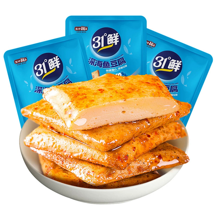 盐津铺子深海鱼豆腐香辣味10g*20包