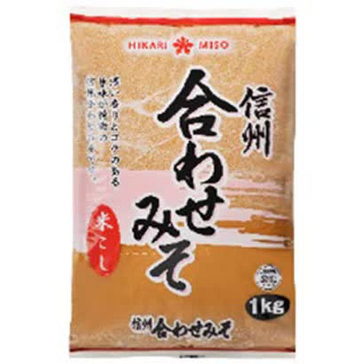 Hikari Miso Shinshu Blended Miso 1kg 1 each