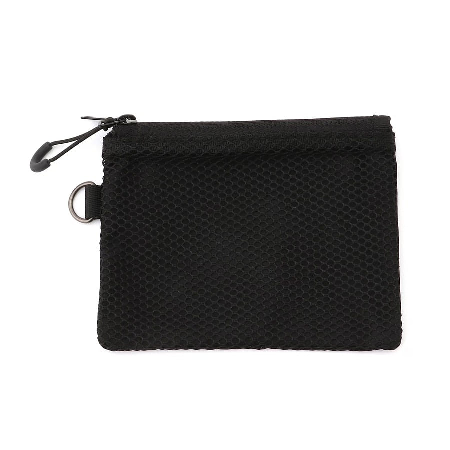 MUJI Polyester Double Zipper Case Black S 1 count