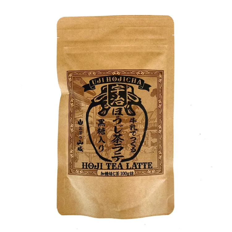 山城物产 宇治焙茶拿铁 100g 1 份
