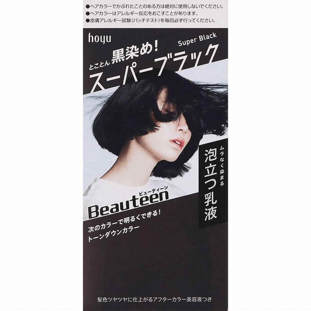 HOYU Hair Foam Ultra Black 1 Set 32g+96ml+5ml 1 count