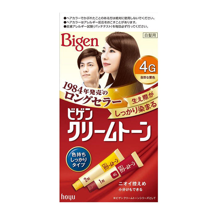 ビゲン 白髪染め 4G ナチュラルチェスナッツ 1 個