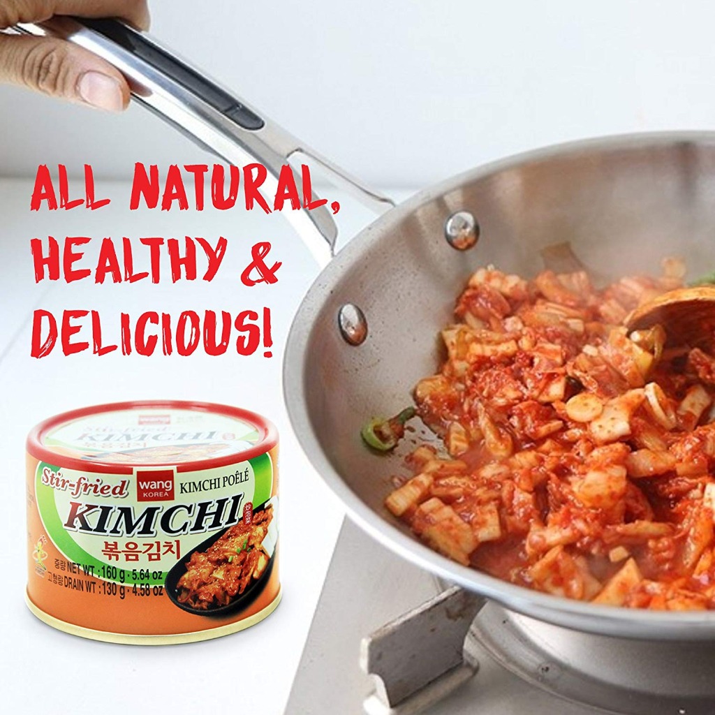 Get Wang Stirfried Kimchi in can, 160g Delivered Weee! Asian Market