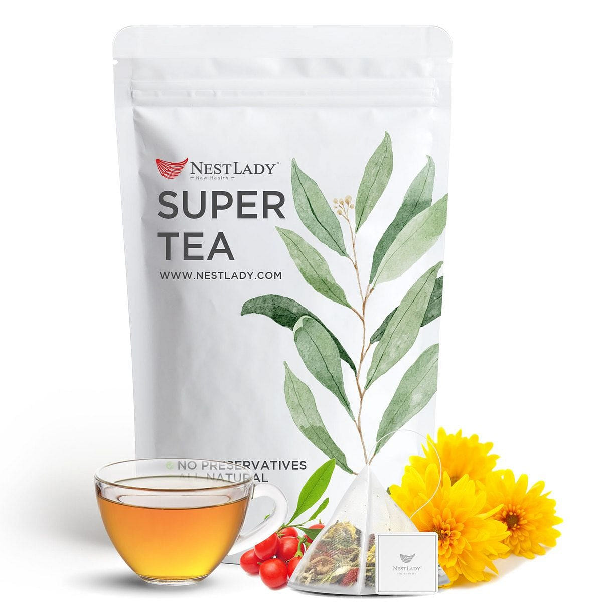 NESTLADY Cassia Wolfberry Chrysanthemum Tea20 bags 1 count
