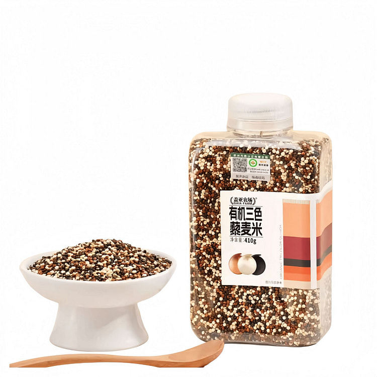 青海有机三色藜麦米410g新米健身藜麦饭主食 410 克