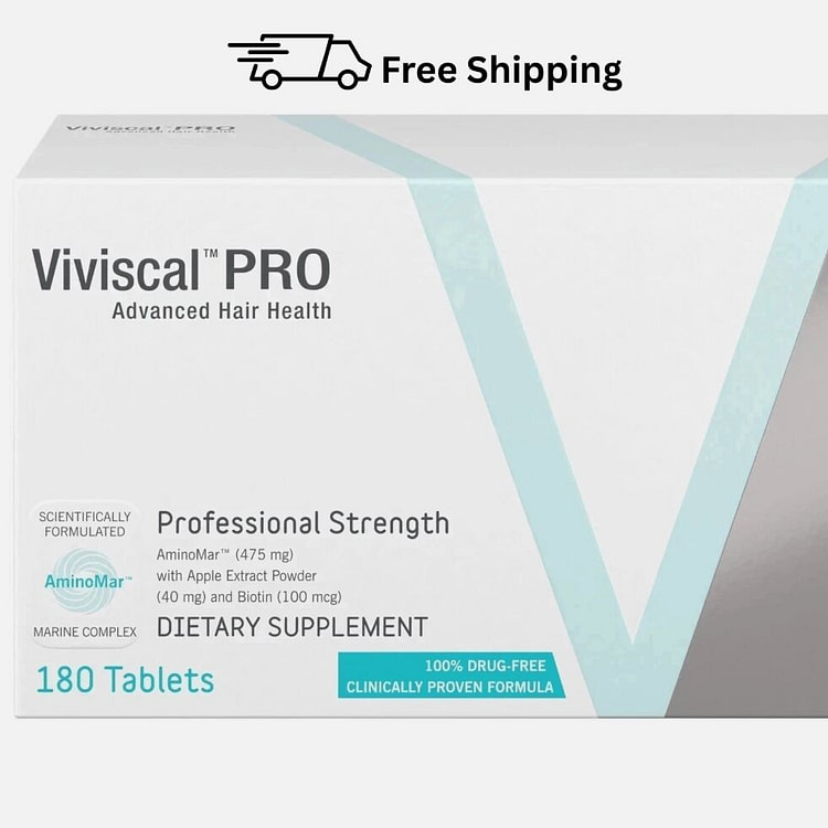 Viviscal PRO Advance Hair Growth Supplement 180 1 box