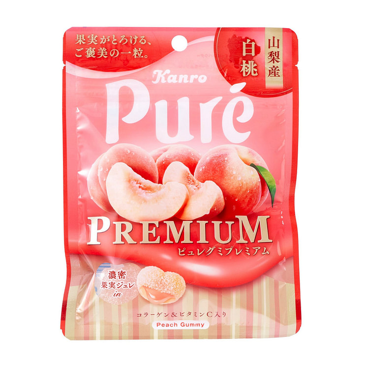 Pure Gummy Premium Yamanishi White Peach