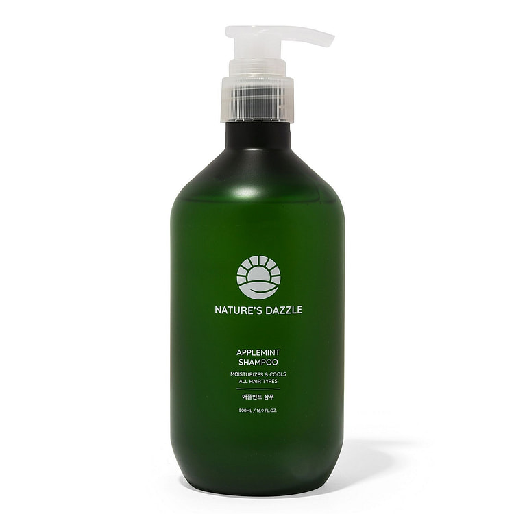 Nature's Dazzle 애플민트 두피 진정 샴푸- 500ml/16.9 fl. oz