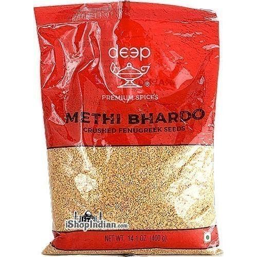 Deep Methi Bhardo - Crushed Fenugreek Seeds, 14 oz bag 14 oz