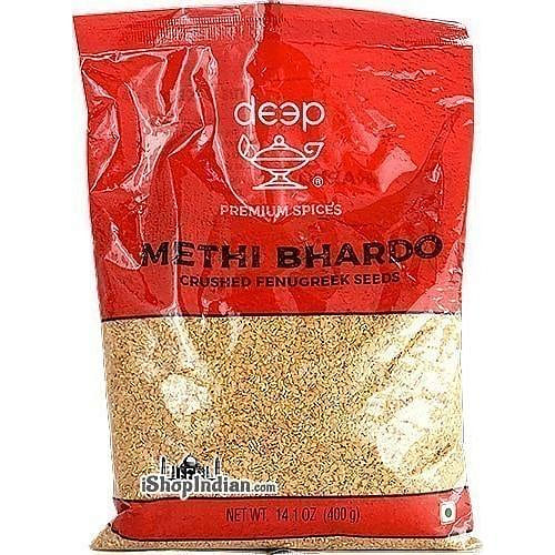 Deep Methi Bhardo – Crushed Fenugreek Seeds, 14 oz bag 14 oz