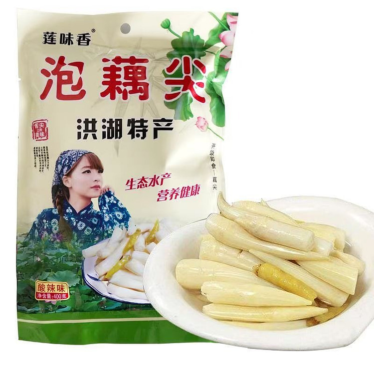 Pickled Chili Lotus Root Tips 400g * 1 bag 400 g