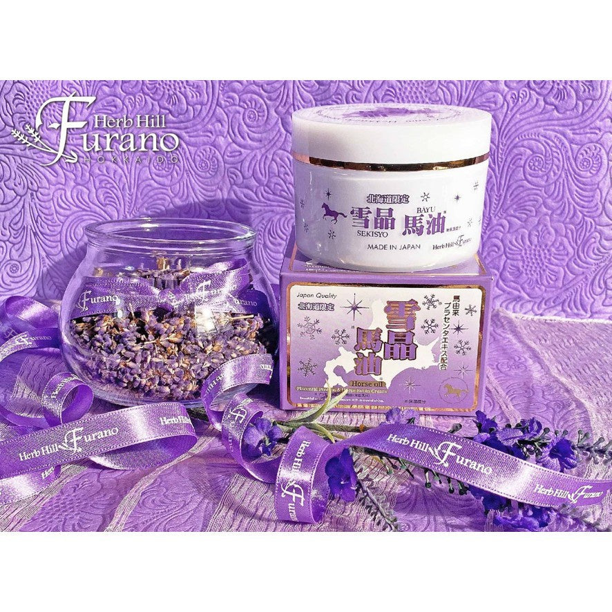 Get Hokkaido Furano SEKISYO Lavender Horse Oil Cream 1 each